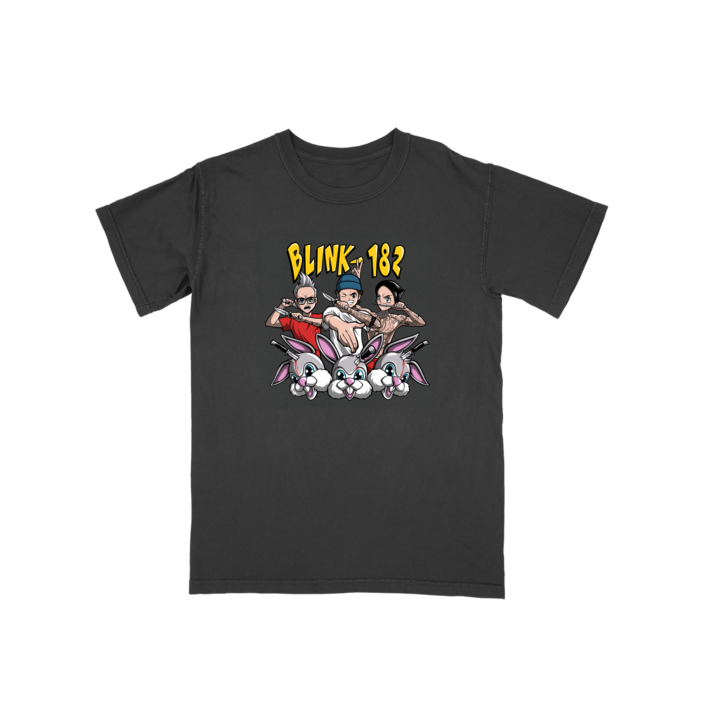 Anime Band vs Bunny Battle Youth T-Shirt - blink-182 Official Store