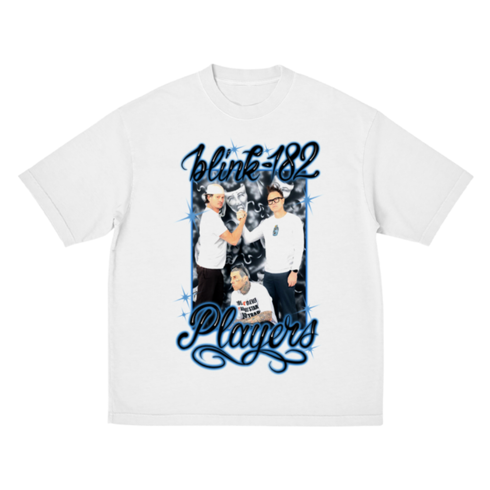 Players Photo Airbrush T-Shirt - blink-182 Official Store