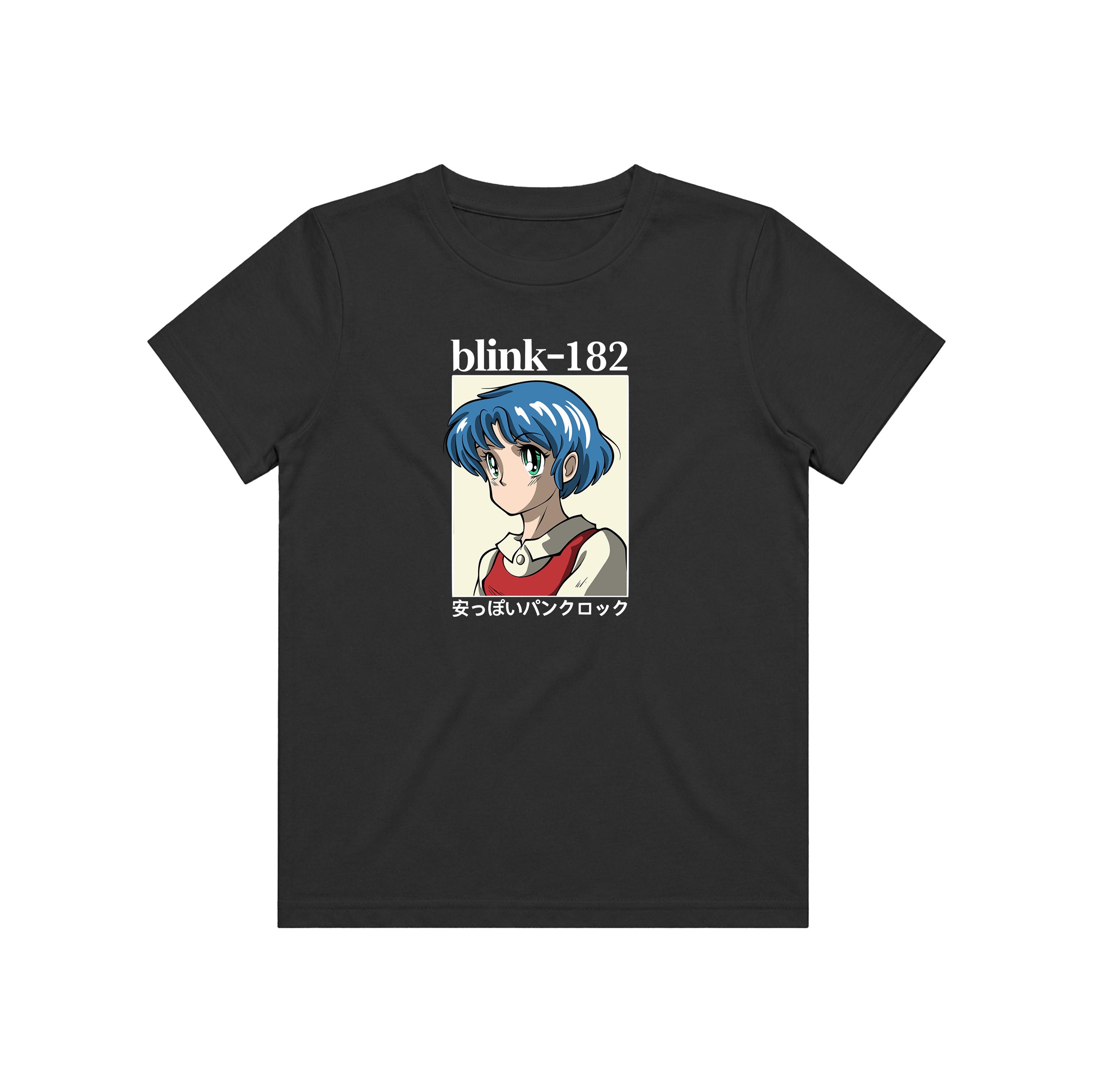 Anime Cheap Punk Rock Black Youth T-Shirt - blink-182 Official Store