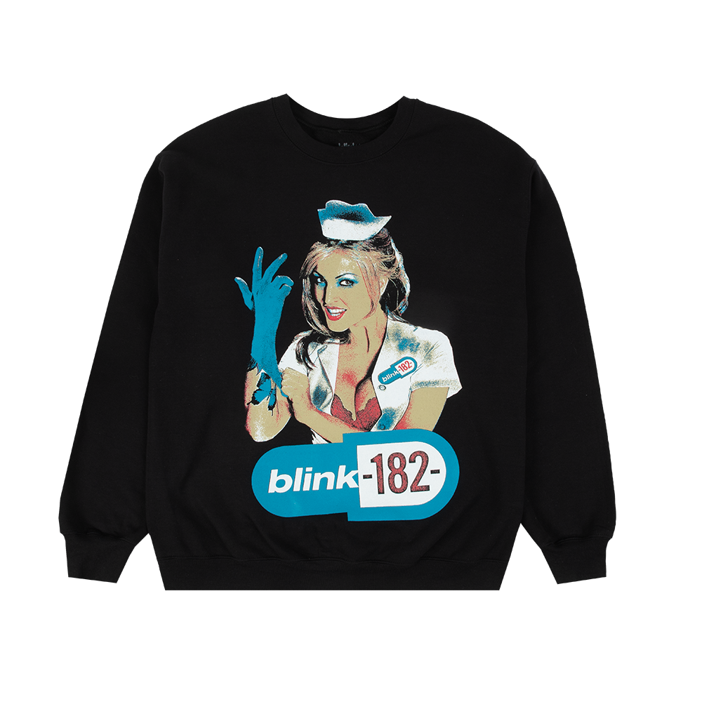 Enema of the State Black Crewneck Front