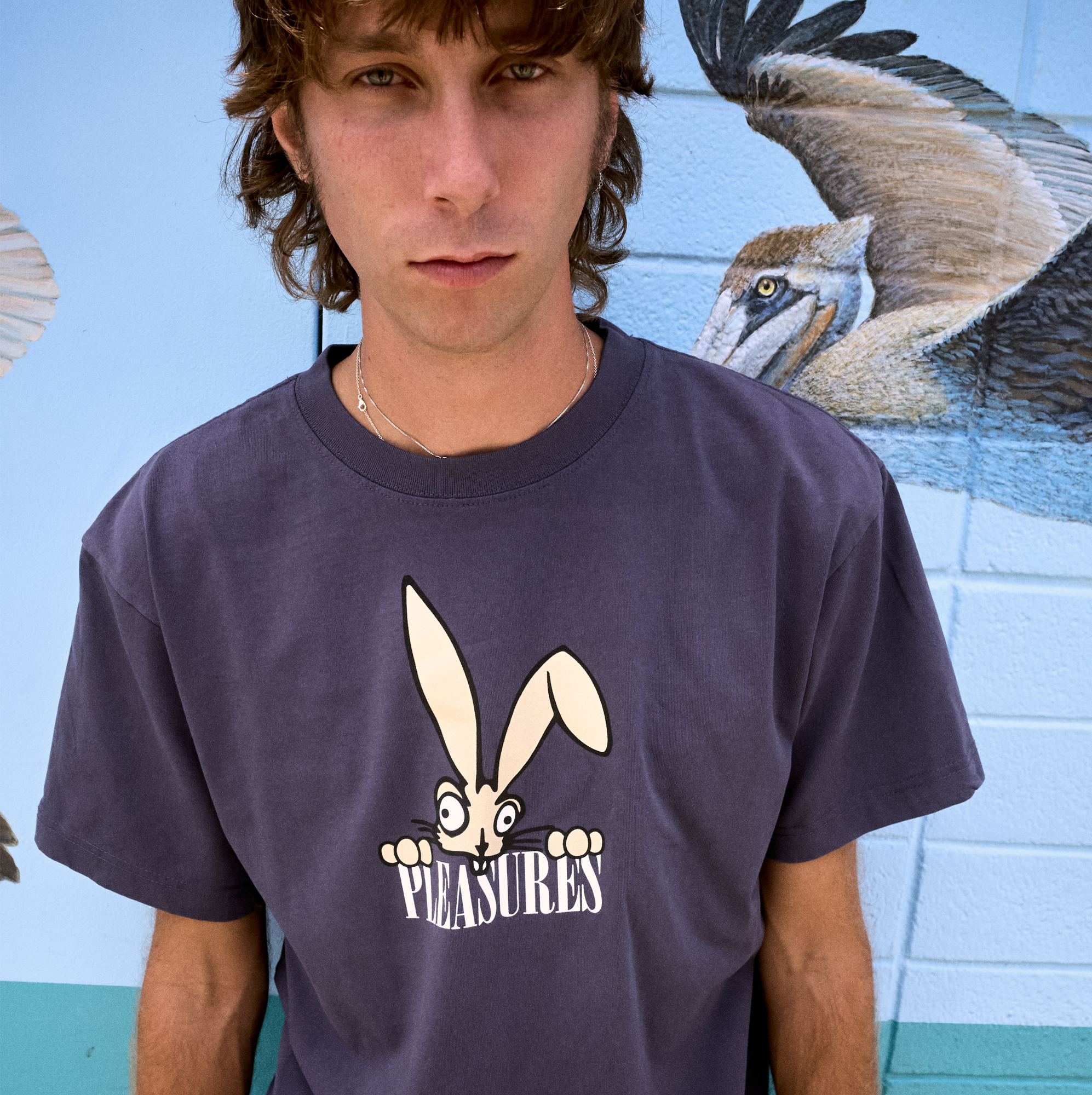 PLEASURES x blink-182 Bunny Peek T-Shirt