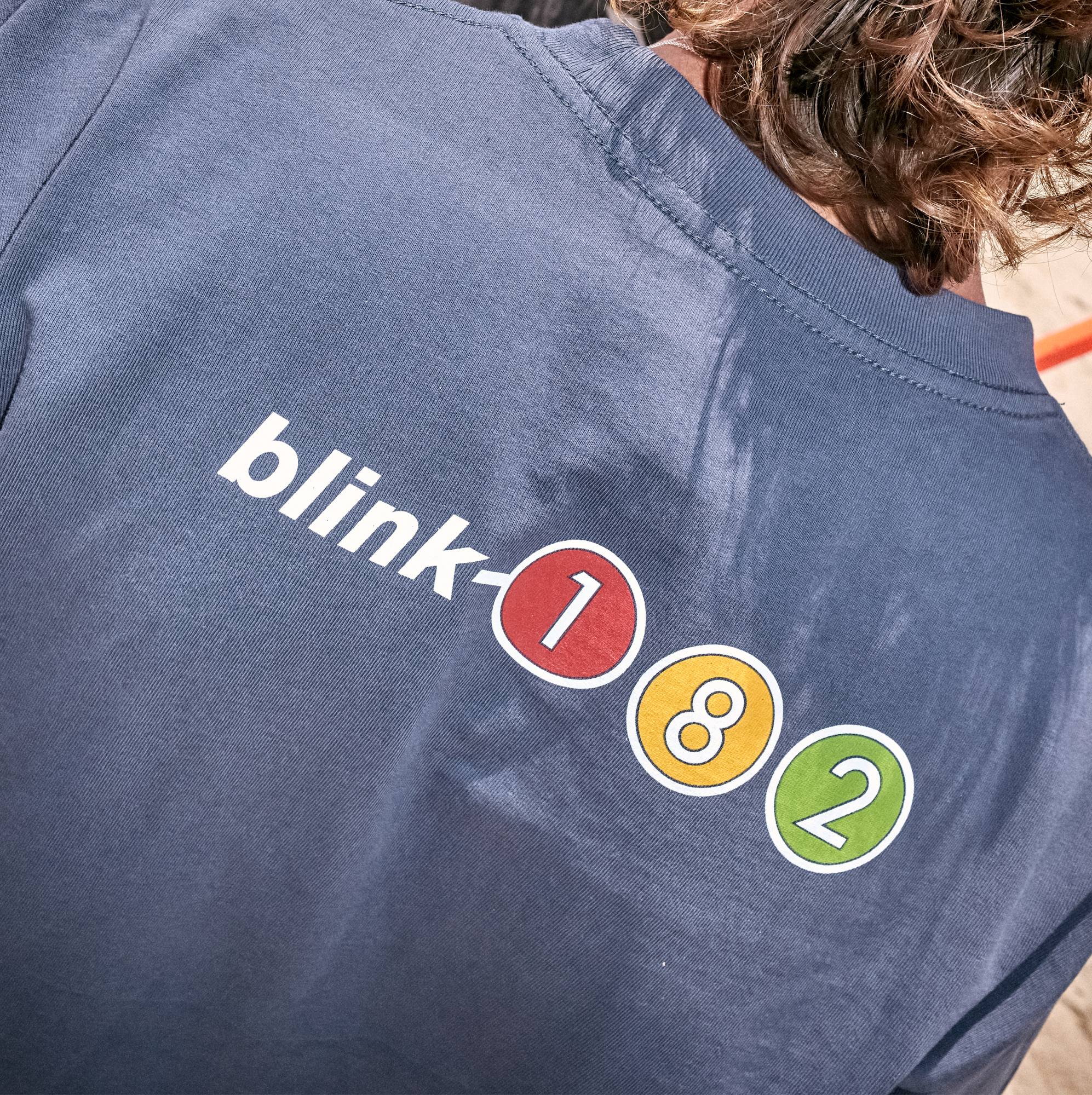 PLEASURES x blink-182 Bunny Peek T-Shirt back