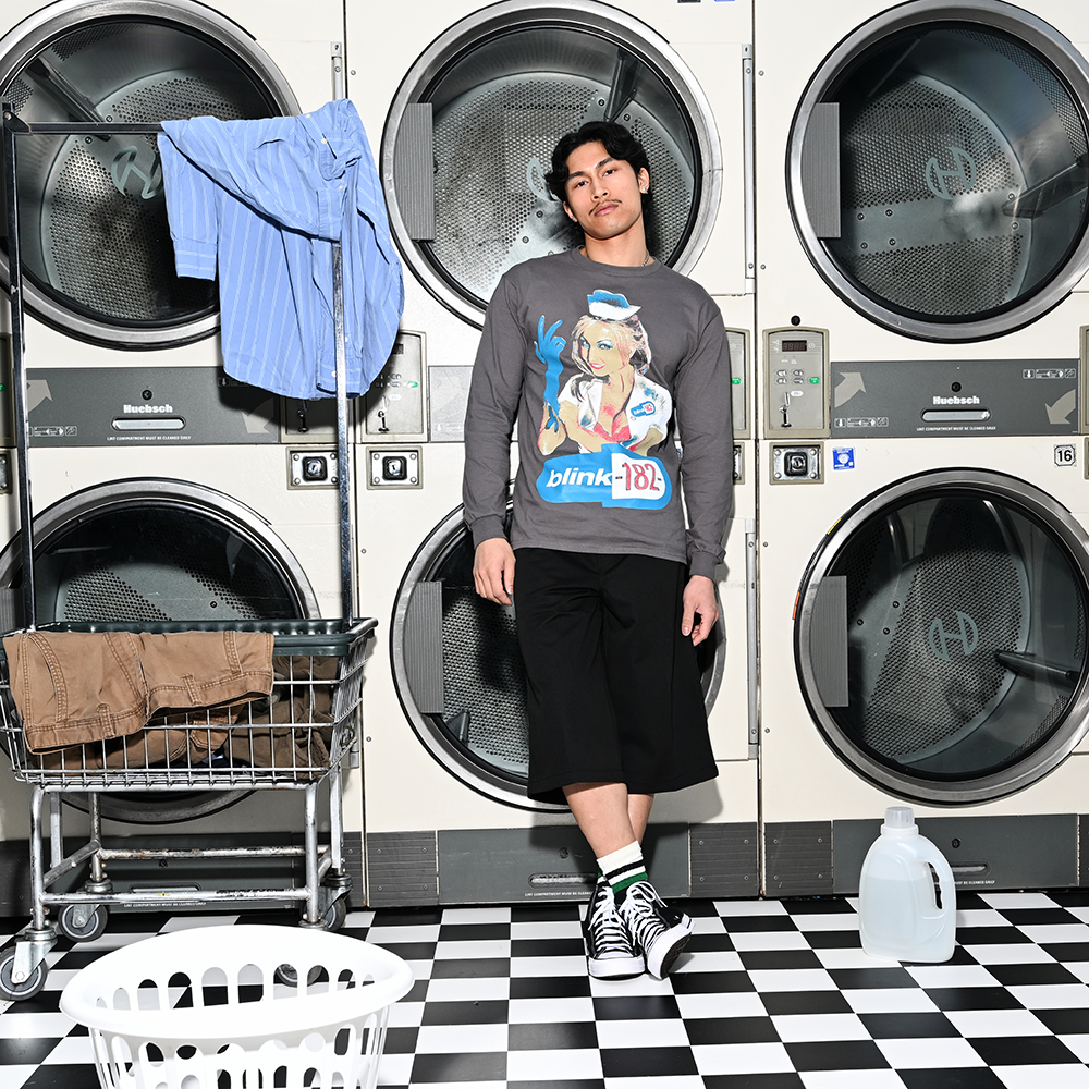 Enema of the State Black Longsleeve Model 2