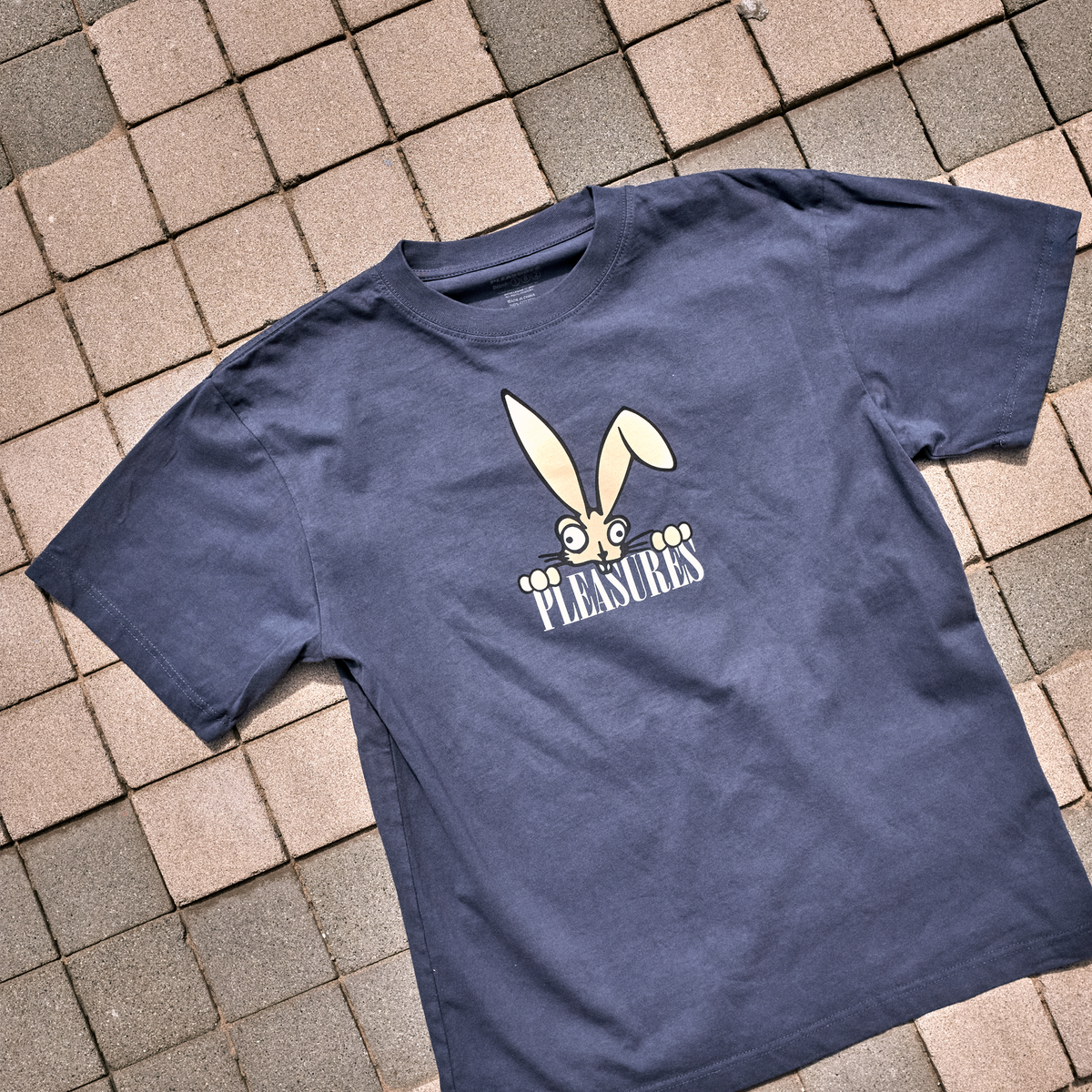 PLEASURES x blink-182 Bunny Peek T-Shirt - blink-182 Official Store PLEASURES x blink-182 Bunny Peek T-Shirt - blink-182 Official Store