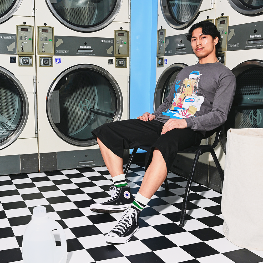 Enema of the State Black Longsleeve Model 4