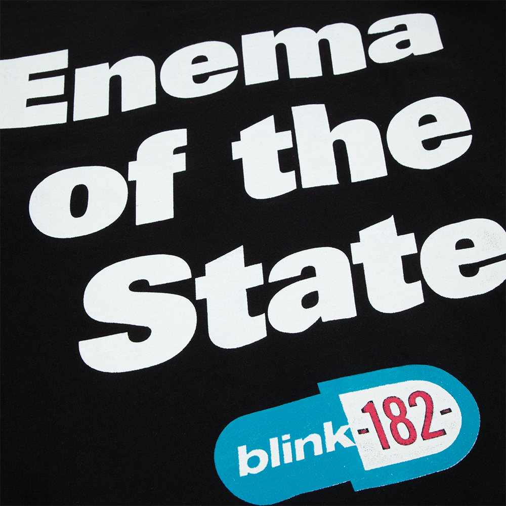 Enema of the State Black Crewneck Back Detail