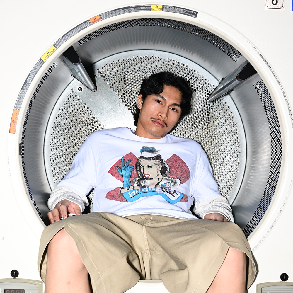 Enema of the State White T-Shirt Model 5