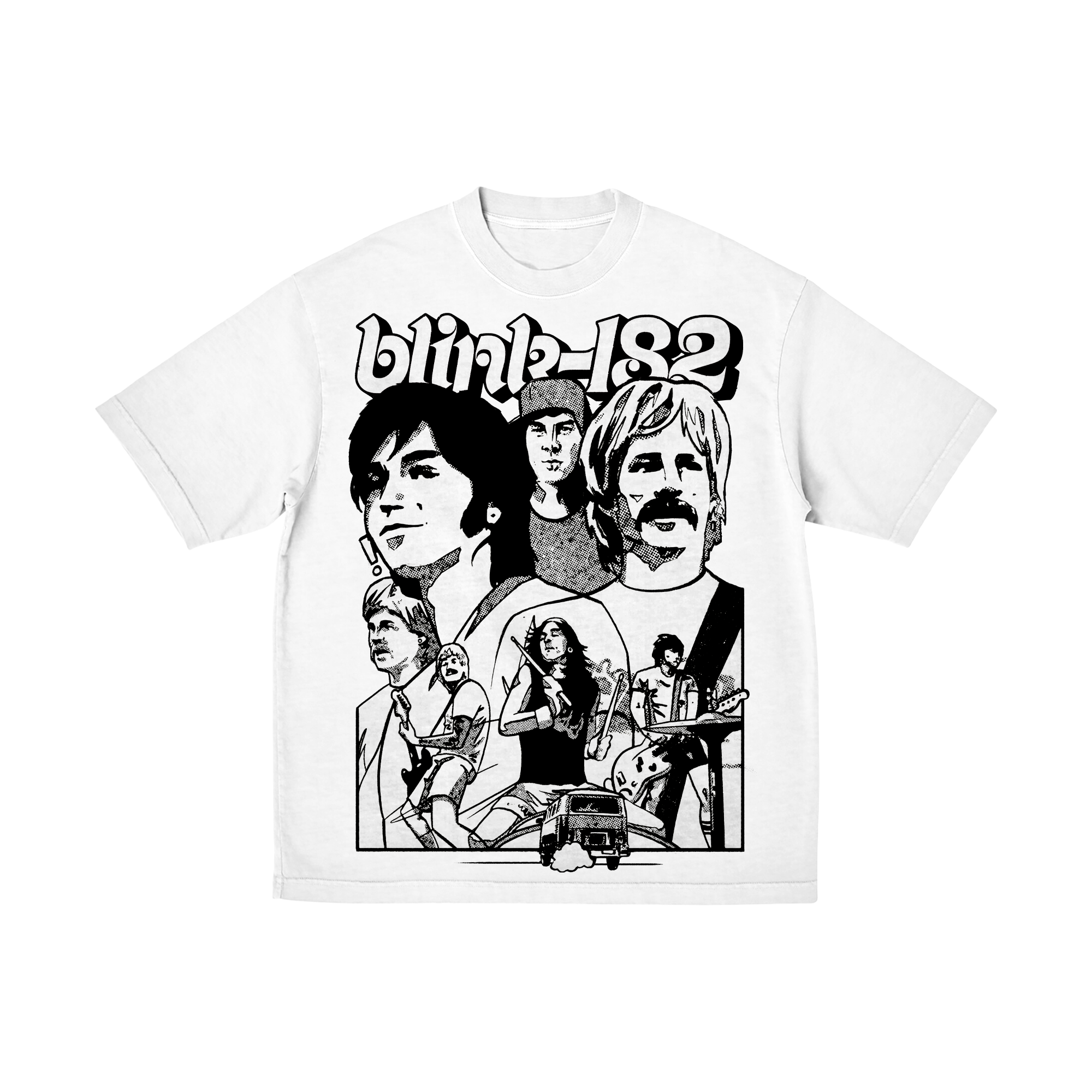 First Date Band Practice White T-Shirt