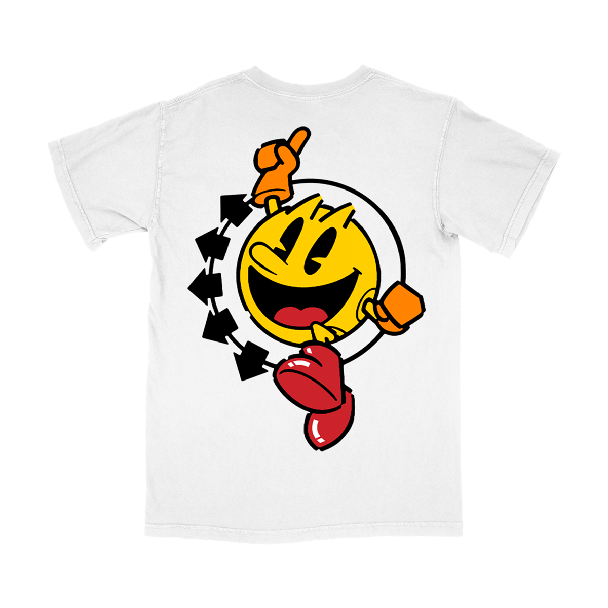 PAC-MAN x BLINK-182 Smiley T-Shirt back