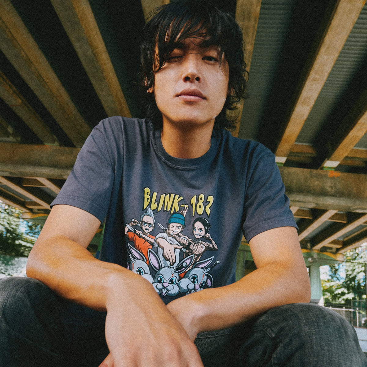 Anime Band vs Bunny Battle Youth T-Shirt 