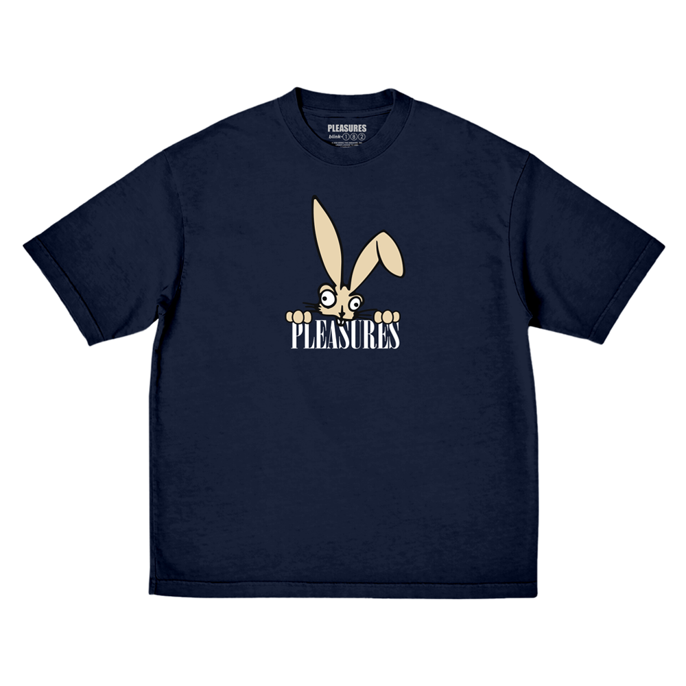 Pleasures x blink-182 Bunny Peek T-Shirt front