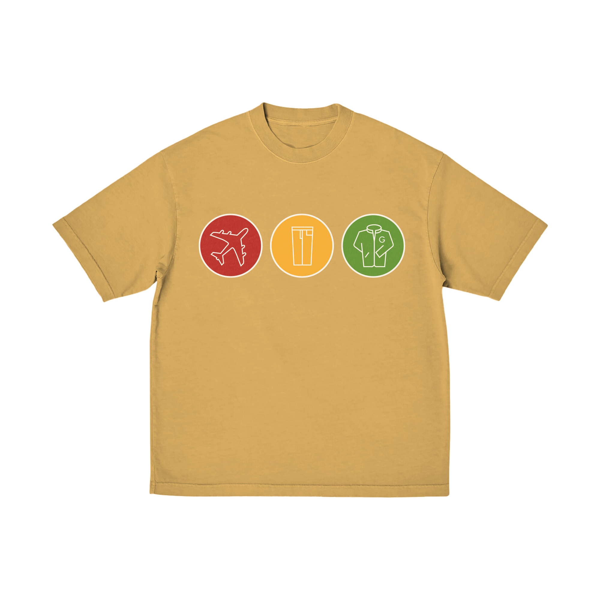 TOYPAJ Classic Icons Vintage Gold T-Shirt