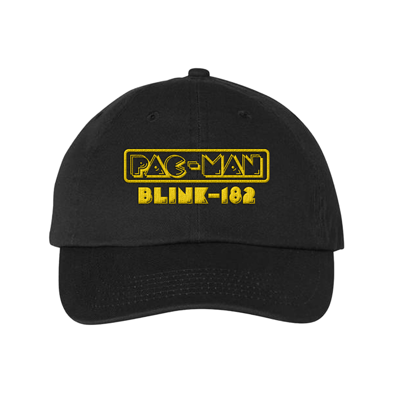 PAC-MAN x BLINK-182 Dad Hat front