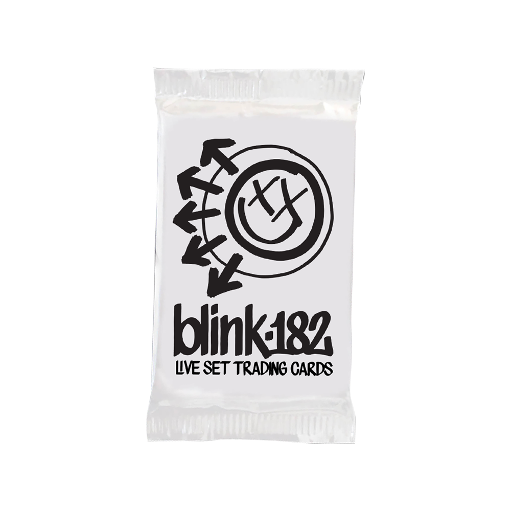 Live Set Tour Trading Cards - blink-182 Official Store Live Set Tour Trading Cards - blink-182 Official Store