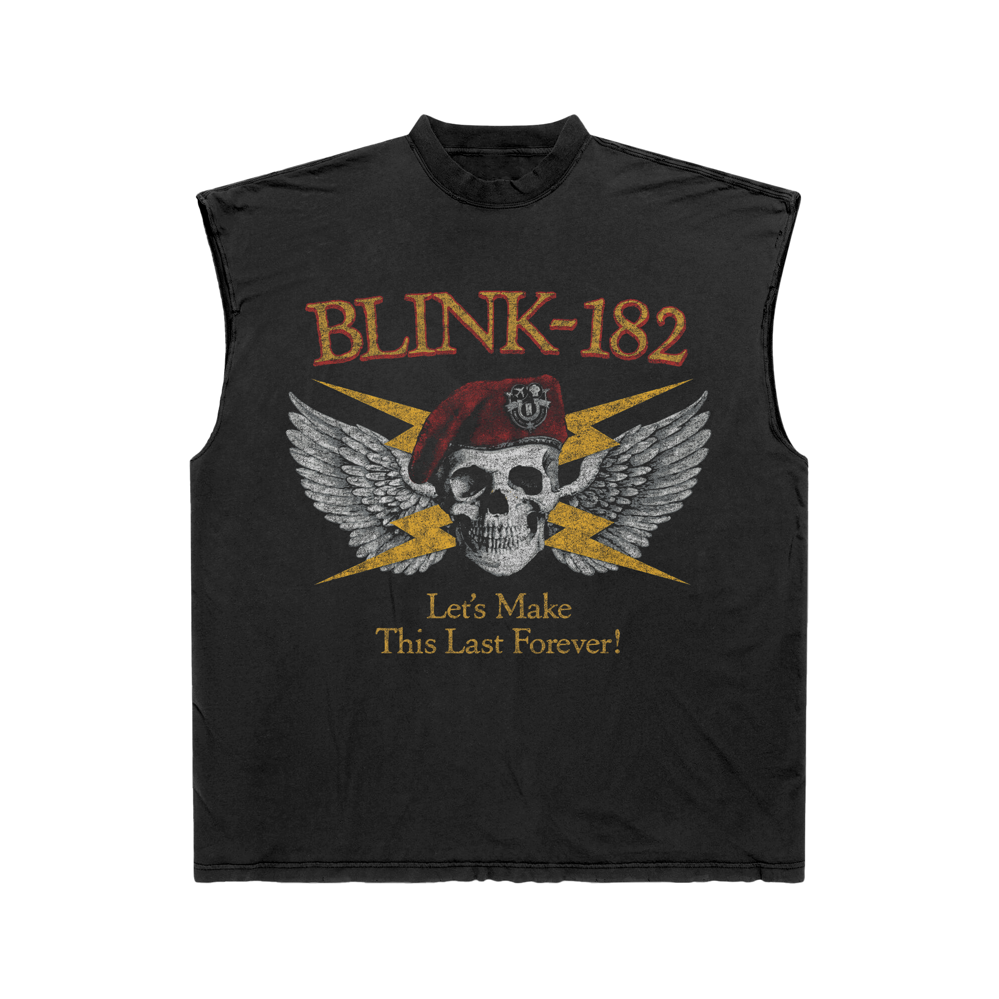 Travis Skull Bolt Muscle Tee