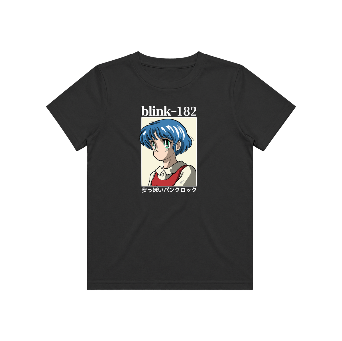 Anime Cheap Punk Rock Black Youth T-Shirt