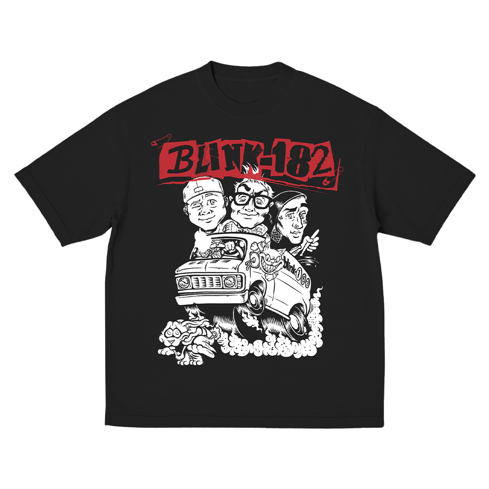 Characters 2025 Tour Tee Front