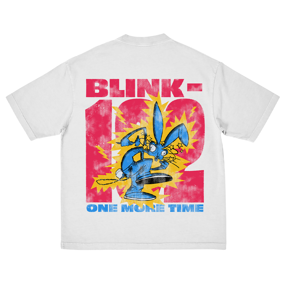One More Time Rabbit T-Shirt Back