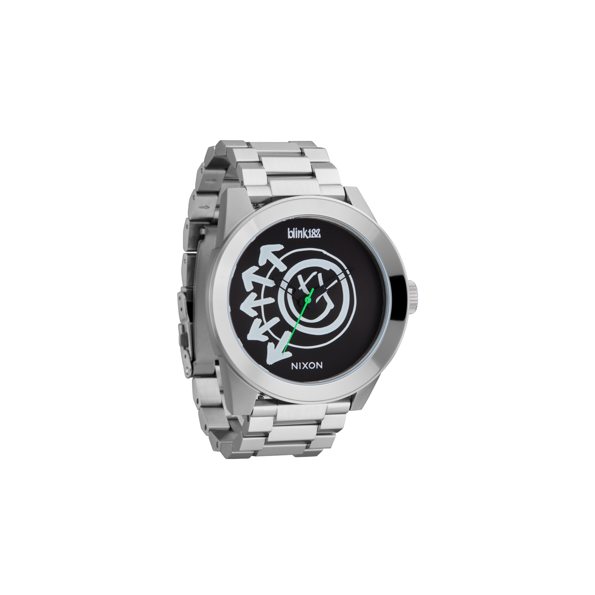 Nixon x blink-182 Smiley Corporal Watch front