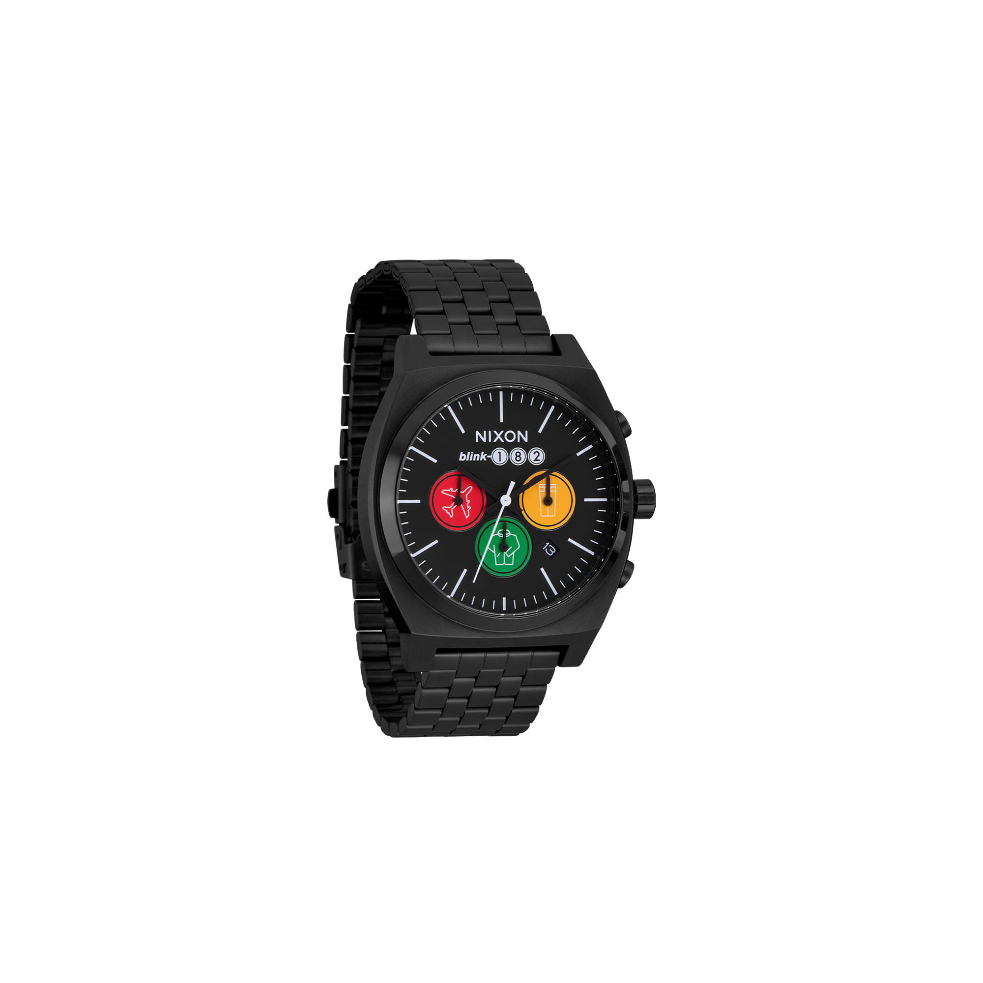 Nixon x blink-182 TOYPAJ The Time Teller Chrono Watch